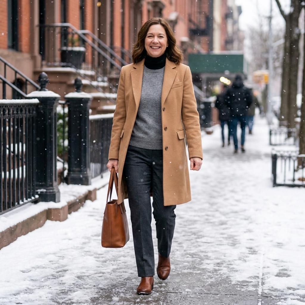 Sleek Winter Layering