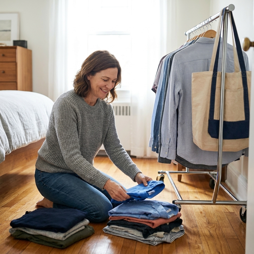 A Sustainable Closet Audit in One Weekend