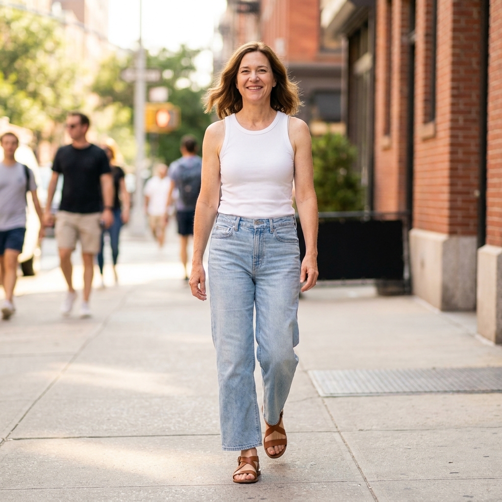 Summer Denim: Shorts or Wide-Leg Jeans?