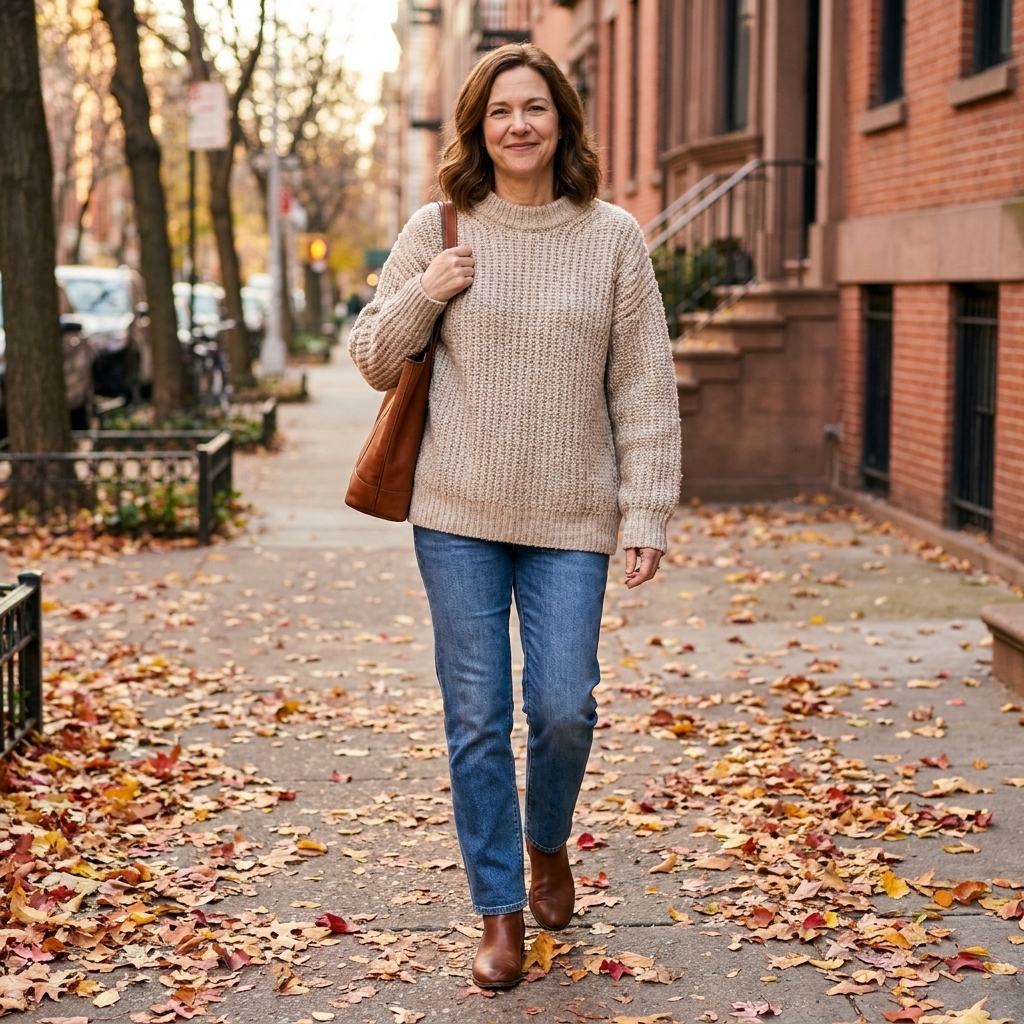 How to Style Chunky Knit Sweaters for Fall