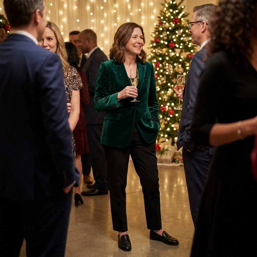 5 Elegant Holiday Party Outfit Ideas That Don’t Involve Sequins