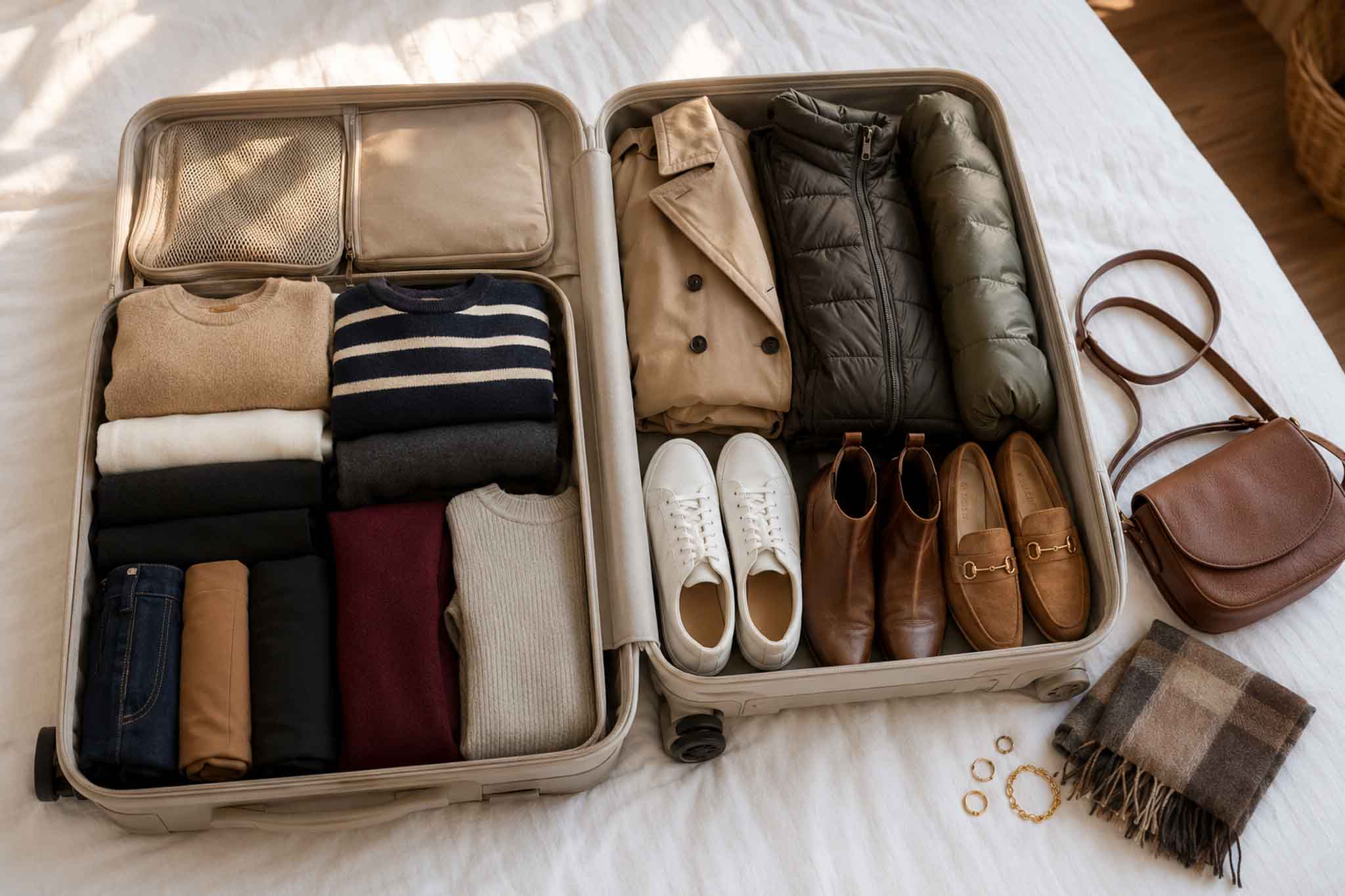 The Carry-On Capsule: 9 Essentials Plus Shoes